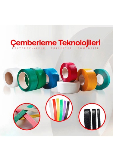 ONUR PLASTİK 5 MM 6300 METRE  POLYPROPYLENE ÇEMBER