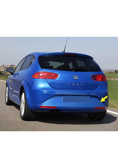 Seat Leon 2 09-12 Arka Tampon Çeki Çekme Demiri Kapağı 1P0807441C