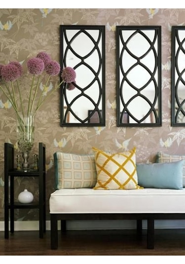 LOTUS TEKLİ LAKE AYNA Siyah