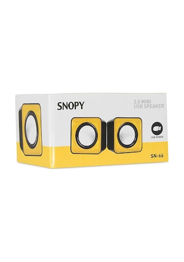 Snopy  Sn-66 2.0 Sarı Usb  Speaker
