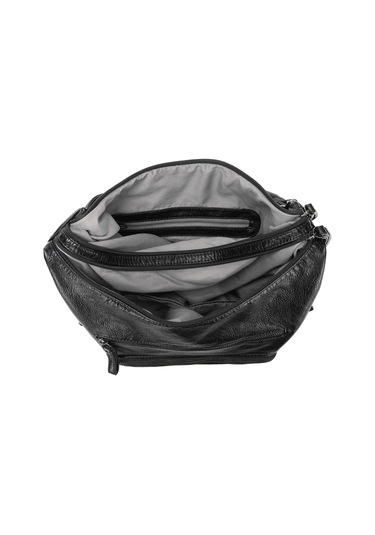 Yıkama Deri Hem Sırt Hem Omuz Kadın Çantası 21-k Barcelona 1580 Yeşil