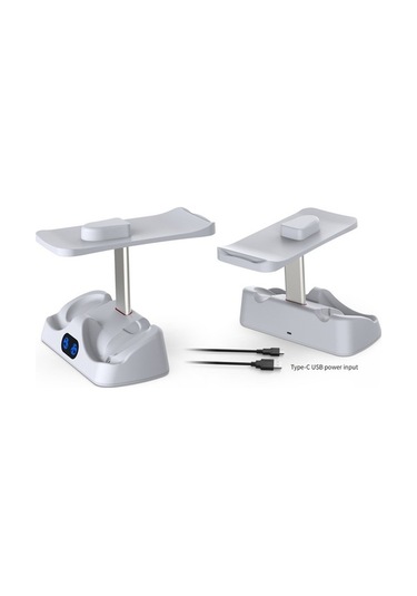 Tongxida Türkçe Ps Vr2 Dobe Kolu Şarj Tabanı Gözlük Saklama Braketi İçin 001, Ps5 Vr2 İçin Özel Şarj Yuvası, Sol Ve Sağ Denet