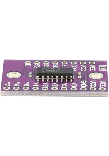 74Hc4051 Modül 8 Kanal Analog Dijital Anahtar Çoklayıcı Seçici