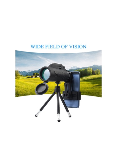 Samdoo 80x100 Bak4 Prisma Yüksek Çözünürlük Monoküler Teleskop - Su Geçirmez, Telefon Tutucu Ve Tripod İle