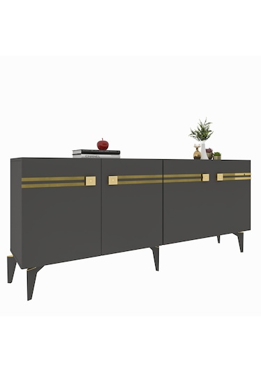 Hayatct Kb150 Konsol Antrasit-altın