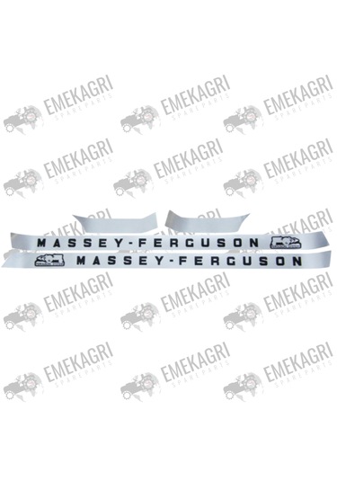 Massey Ferguson Yan Yazı Mat