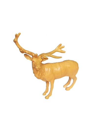 Dörtlü Vahşi Hayvanlar Seti Kaplan Boğa Geyik ve Deve Figür Set