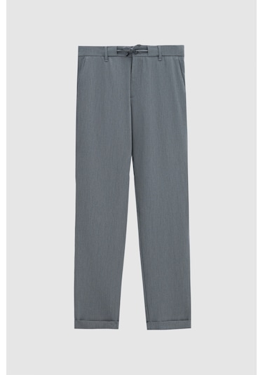 Twn Slim Fit Antrasit Armürlü Jogger Pantolon 4ec03kv703503 Antrasit