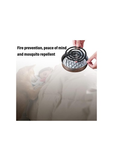 Suntek Brülör Bobin Tutucu Tütsü Kamp Için Kapalı Gümüş Gümüş