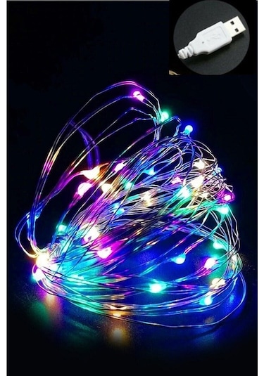 Hidz Peri Led Işık 5 Metre Usb Girişli Rgb