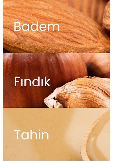 Meyveli Tahinli & Fındıklı Protein Topları 110gr X3 Adet