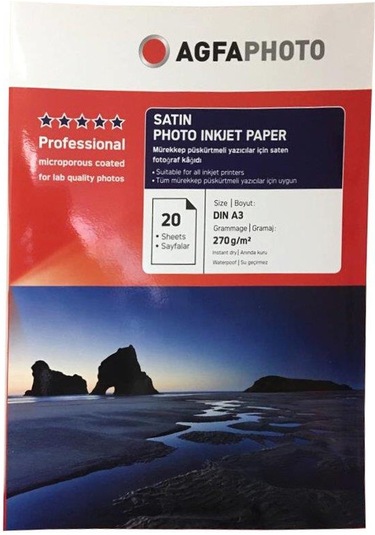 Agfa Photo 270 G A3 30.5 Mat Inkjet Kağıt