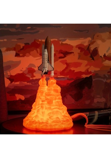 Willowhaven Type J Anime Gece Lambası Modern Anime Tasarım Şarj Edilebilir 800mah Masüstü Dekor Ahşap