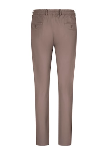 Kahverengi Rahat Kesim Yandan Cepli Kumaş Pantolon 1993136 Kahverengi