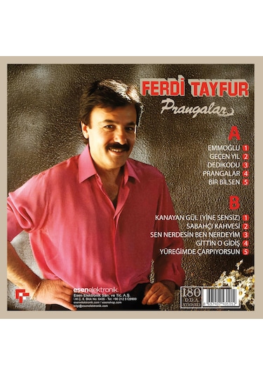 Ferdi Tayfur - Prangalar Plak