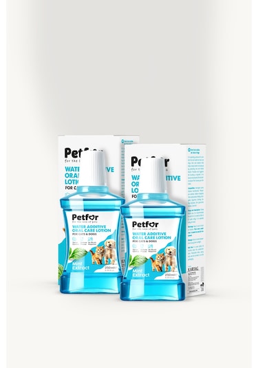 Kedi Ve Köpekler Ağız Bakım Losyonu 250 Ml X2 Adet