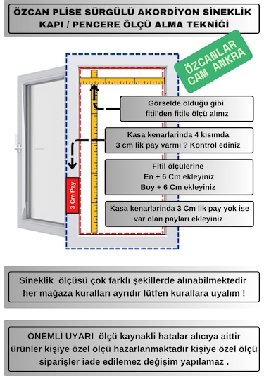 Özcan Kedi Sinekliği Pilise Pileli Sürgü Beyaz