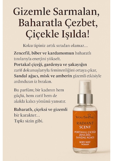Youshine Radiant Scent Body Mist 100 ML