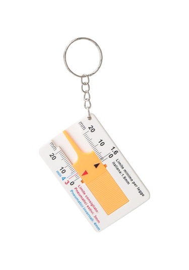 Ximistore9 Plastik Lastik Derinlik Ölçer - 0-20mm Aralığı, 0.1mm Hassasiyet, Taşınabilir Ve Dayanıklı Tasarım