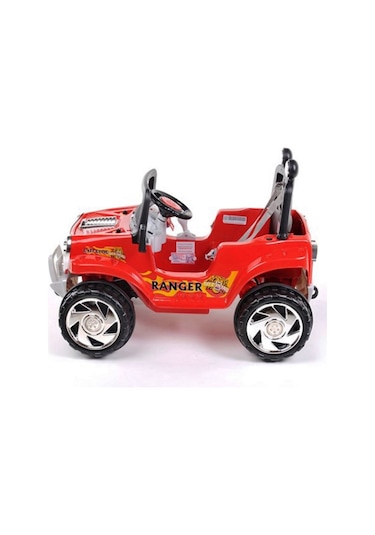 Pilsan Ranger 12 V Uzaktan Kumandalı Akülü Jeep - Kırmızı 05 107