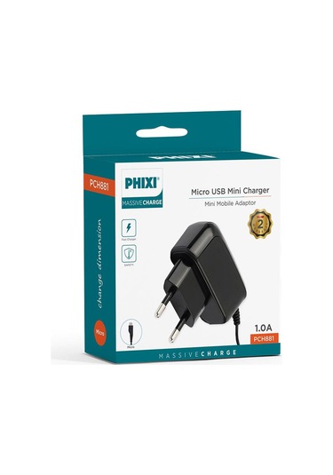 Phixi Massive PCH881 1.0 A Micro USB Şarj Cihazı