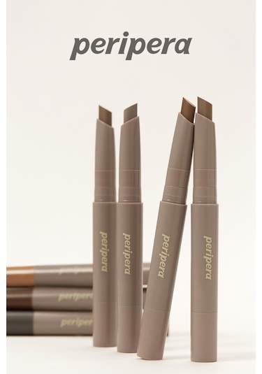 Peripera Pratik Uygulanan Çift Taraflı Kontür Stick Perıpera V Shading Blending Stick 002 Deep Brown