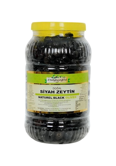 Dalgıçoğlu Siyah Çevirme Yuvarlama Sele Zeytin Az Tuzlu Orta Etli 875 G