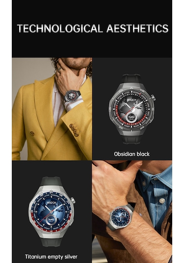 Kalobee SK40 Amoled 49 MM 3 Kordonlu Akıllı Saat (İthalatçı Garantili)