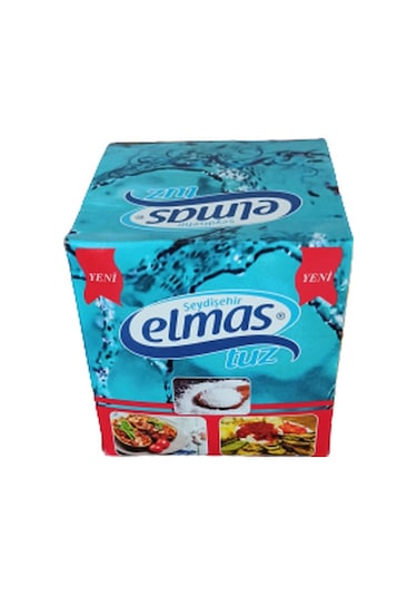 Elmas Tuz İyotlu Rafine Stick Kaya Tuzu 1 KG