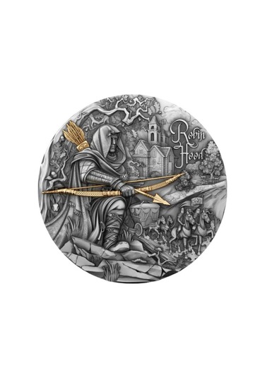 Agakulche Robin Hood Gümüş Sikke Coin