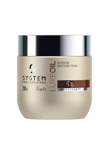 System Professional Luxoil Keratin Onarıcı Saç Maskesi 200 ML