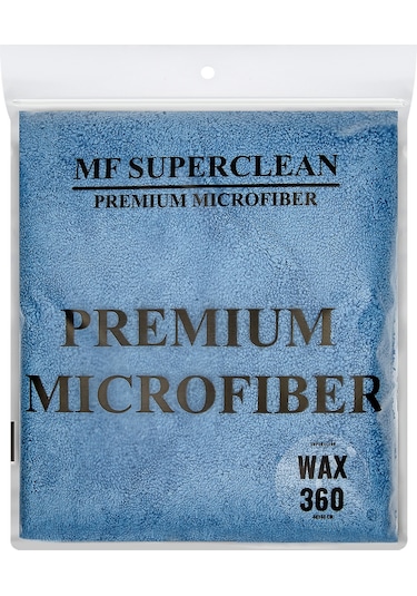 Mikrofiber Cila Havlusu Lacivert 350 Gsm 40X40 Cm Tekli