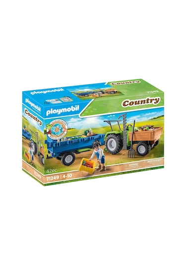 Playmobil Country Römorklu Traktör - 71249