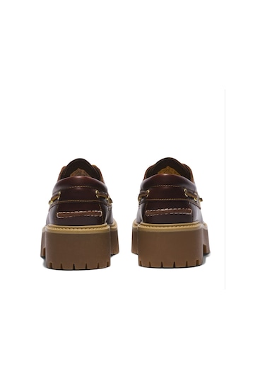 Oxford Klasik Kadın Tb 0a2qdmd571 Timberland Stone Street Boat Shoe Rootbeer Rootbeer Kahverengi
