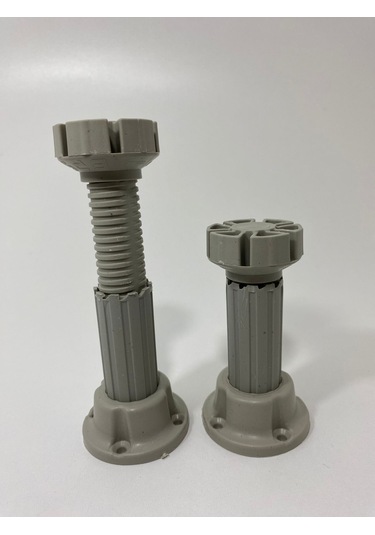 E.p.s. E.p.s 12 Lik Dolap Mobilya Tezgah Ayak Yükseltici Yülseltme Ayağı Gri