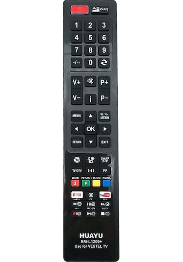 HUAYU KL RM-L1200+ VESTEL YOUTUBE - NETFLIX TUŞLU LCD-LED TV KUMA