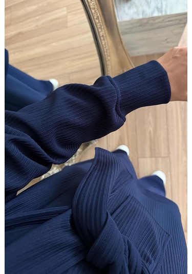 Omuz Atkılı 3'lü Takım - Lacivert Lacivert