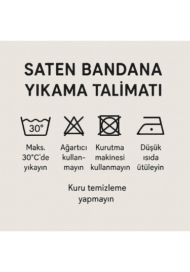 The Atelier Desen Bandana/fular Çok Renkli