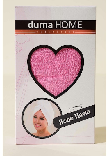 Mevsim Düğmeli Havlu Saç Kurulama Bone Havlu