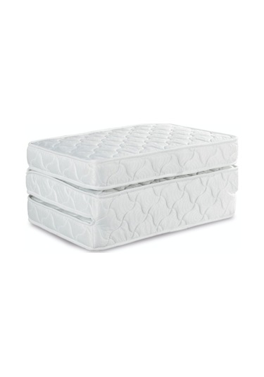 Uzunbebe Pooly Tek Kişilik 90X190 Katlanır Yaylı Yatak Katlanabilen Y