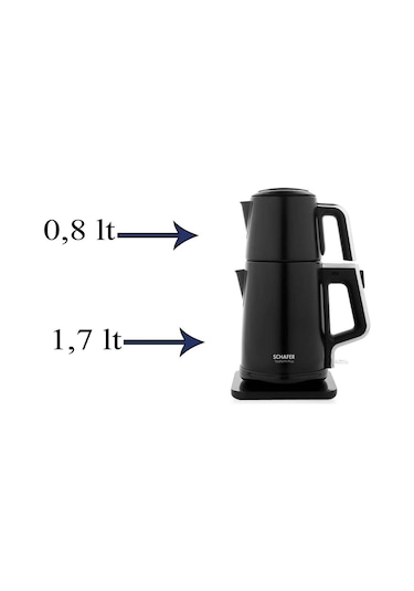Schafer Teaform Plus Elektrikli Çelik Çay Makinesi
