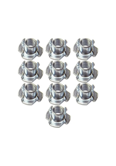 M8 Çakma Ağaç Somunu 10 Adet M8