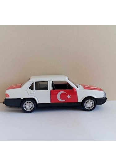 Bu 1:32 Ölçekli Sesli Işıklı Çek Bırak Türk Bayraklı Şahin Araba