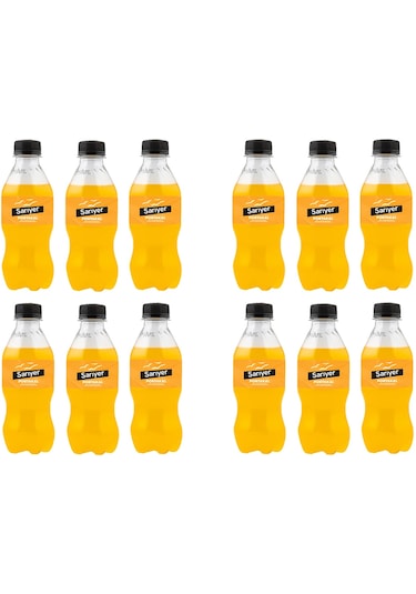 Sarıyer Portakal Aromalı Gazoz 250 Ml X 12 Adet