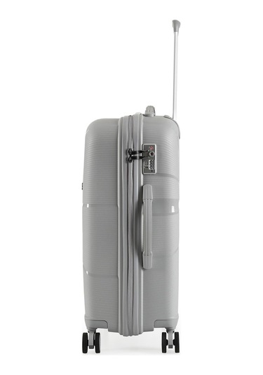 Ççs 5264 Polipropilen Büyük Boy Valiz Gri
