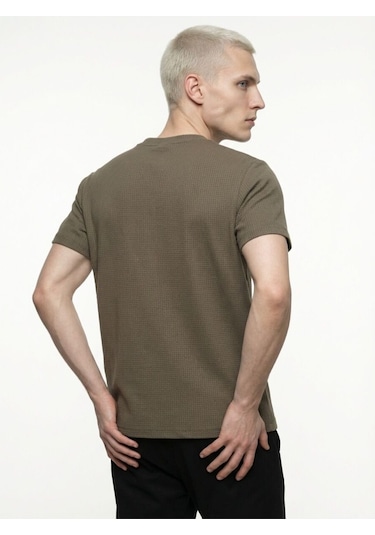 Regular Fit Erkek Tshirt K.kol Haki
