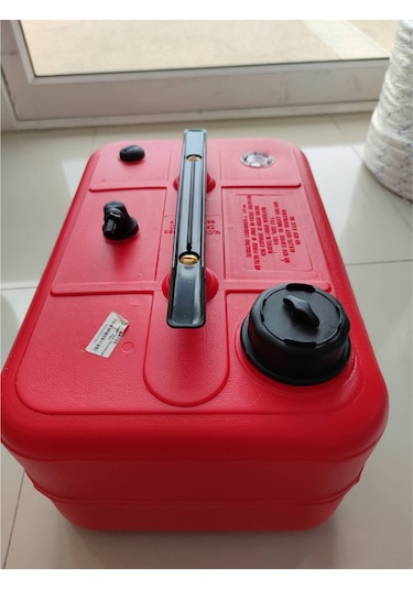 Portatif Yakıt Tankı 25 L Gösterge ve Kapaklı