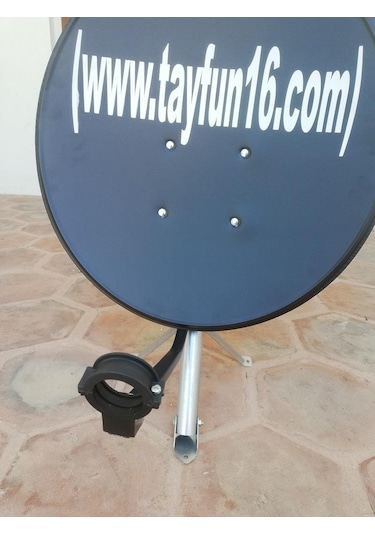 Siyah 70 Cm Full Hd 4k Uydu Çanak Anteni-antrasit