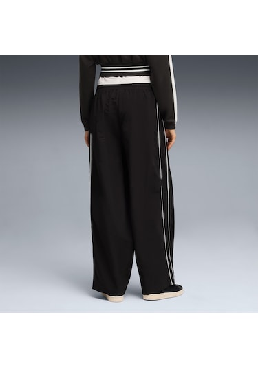 Puma T7 Woven Track Kadın Siyah Pantolon 634559 Siyah