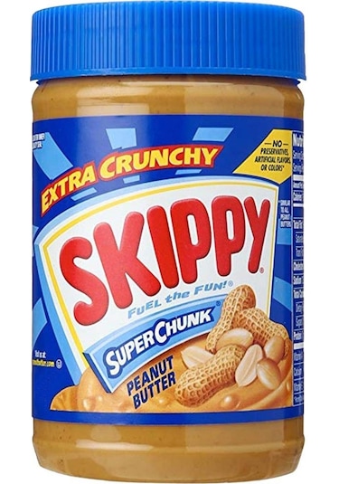 Skippy Fıstık Parçacıklı Yer Fıstığı Ezmesi 454GR